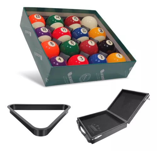 Bolas Aramith 8 Bolas Sinuca Bilhar Snooker Belgas 54Mm - Bolas de Sinuca /  Bilhar - Magazine Luiza