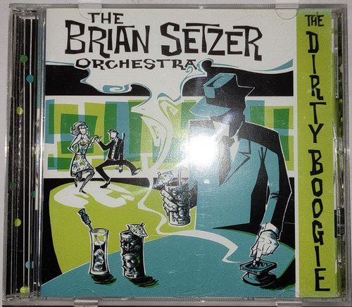 The Brian Setzer Orchestra - The Dirty Boogie Cd 1998 Usa