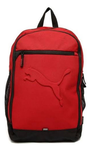 Mochila Puma Buzz 7913640 Cor Vermelho  Design Liso 26l