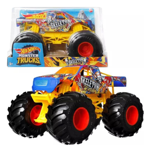 Hot Wheels Monster Trucks Skeleton Crew Gtj46 - Mattel Fyj83