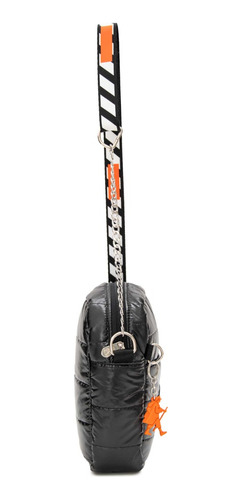 Imagen 5 de 10 de Bandolera San Luis Pop Cadenas Negro