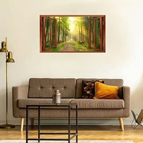 Pegatinas De Pared 3d, Pegatinas De Pared Para Ventana Falsa