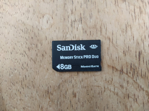 Imagem 1 de 1 de Memory Stick Pro Duo 8gb