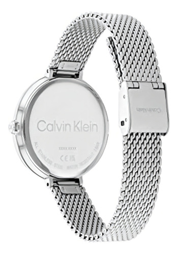 Reloj Para Mujer Calvin Klein 25200079 Plateado