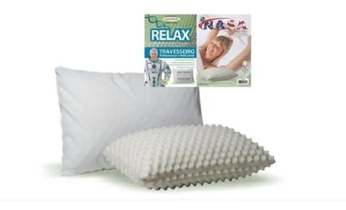 Imagem 1 de 4 de Travesseiro Relax Antiestresse E Relaxante Nasa Marcbrayn