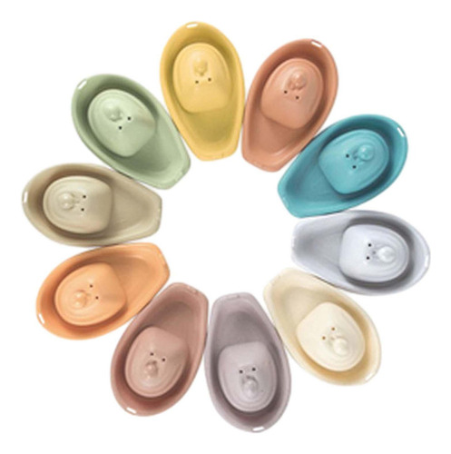 Nuevo 10 Piezas De Juguete De Barco De Baño For Bebé,