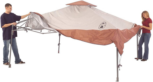 Imagen 2 de 6 de Toldo Instantaneo Coleman Para Jardín 4 Mts X 4 Mts