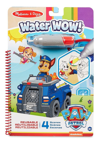 Pinta Con Agua Paw Patrol Water Wow Marca Melissa And Doug®