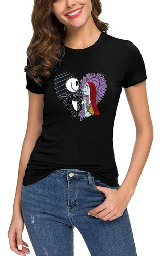 Playera La Novia Del Cadaver  Emily Jack Y Sally Tim Burton