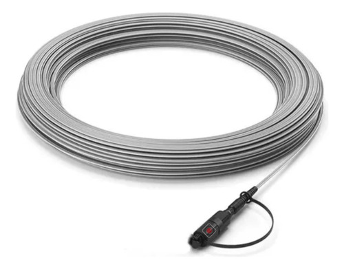 Cable Fibra Óptica Plano Monomodo 70m Mts Conector Reforzado