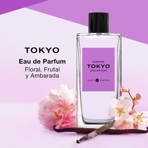 Perfume Importado Mujer Pret A Porter Tokyo Edp 100ml