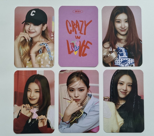 Itzy Album Crazy In Love Set Completo Photocard Kpop Corea