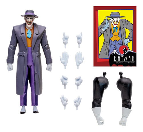 Mcfarlane Dc Batman The Animation Series - Joker Trenchcoat
