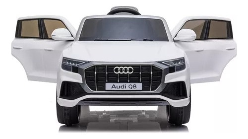 Camioneta A Bateria 12v Audi Q8 2024 Ruedas De Goma + Cuero 