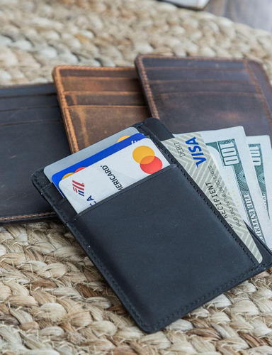 Estuche Para Pasaporte Tegoprints Marron De Cuero