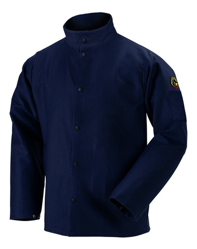 Chaqueta Para Soldador Azul Marino - Black Stallion Fbk9-30c