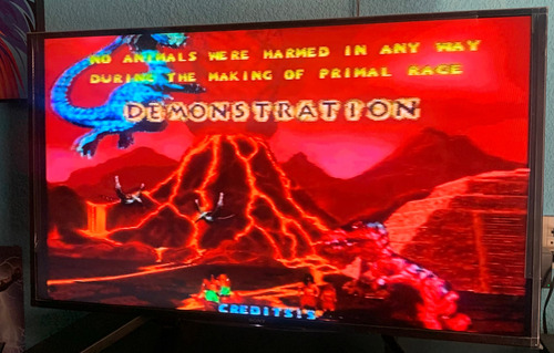 Primal Rage Playstation 1 Videojuego Original Año 1995 (Usado)