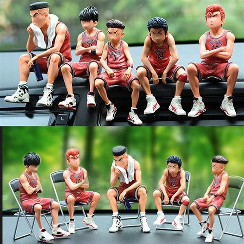 5 Uds Slam Dunk Figura Colección Muñeca Juguete For Regalo