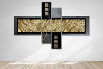 Comprar Cuadro Moderno Políptico 140x90cm Abstractos Originales