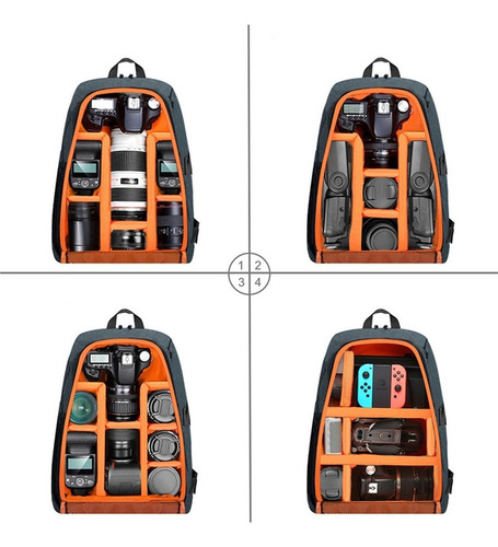 Mochila Cámara Fotográfica + Funda