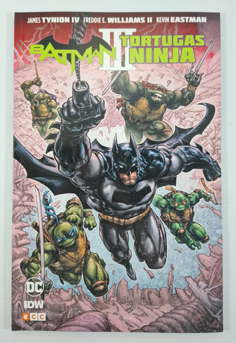 Batman Tortugas Ninjas 3 - Ecc Dc Comics James Tynion