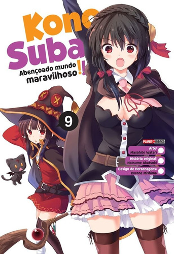 Konosuba: Abençoado Mundo Maravilhoso! - 09, de Akatsuki, Natsume. Editora Panini Brasil LTDA, capa mole em português, 2022