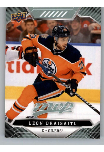 Upper Deck Mvp Hockey 210 Leon Draisaitl Edmonton Oilers Tar