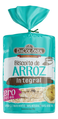 Biscoito DaColônia sem glúten 95 g