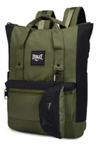 Comprar Mochila Cartera Everlast Urbana Porta Notebook Antirrobo Acolchada Resistente 22256 Color Verde