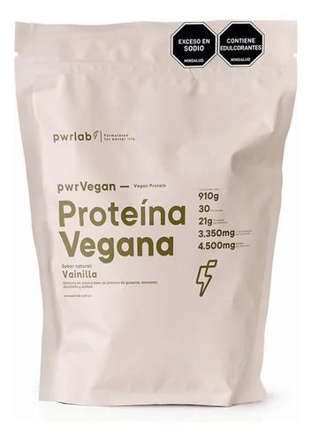 Proteína Vegana Vainilla Pwr - g a $264