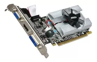 Tarjeta Gráfica Msi Geforce 210 1gb Ddr3 - 64-bit Hdmi/dvi/v