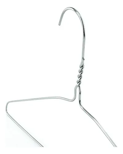 Perchas De Metal Hangerworld Silver Wire Heavy Duty, Paquete