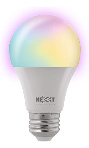 Bombilla Nexxt Rgb Led Inteligente Wi-fi 110v Colores