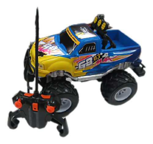 Camioneta Big Wheeler Con Radio Control