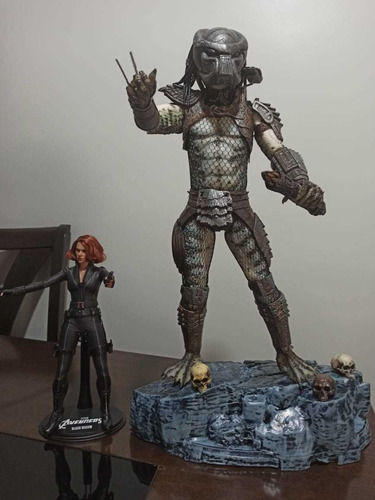 Maquette Predador Predator 1/4 58cm Não Hot Toys Sideshow