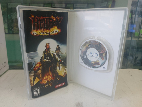 Jogo Psp Hellboy The Science Of Evil Mídia Física Original (Usado)
