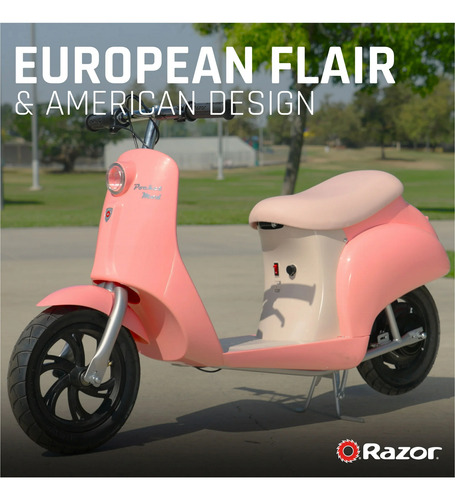 Razor Pocket Mod Miniature Euro Rosa
