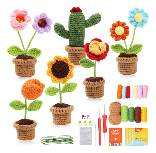 Kits De Crochet Principiantes Con Instrucciones Kit Inicio .