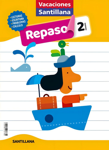 Libro: Vacaciones Santillana 2 Primaria Actividades De Repas
