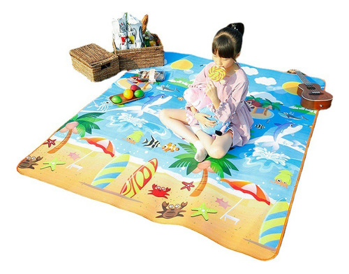 Alfombra Antigolpes Para Niños Bebes 200*180cm