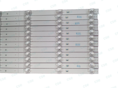 Kit De Leds 65h9e 12 Tiras Con 7 Leds (m)