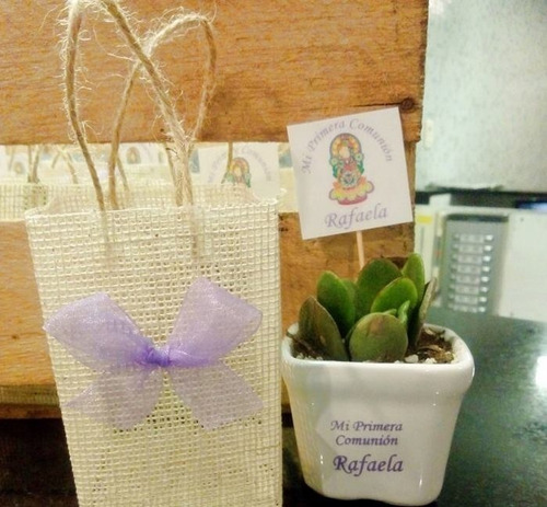 Bolsa De Yute Recuerdos Matrimonio Bautizo Misa Comunion
