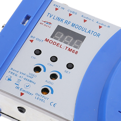 Modulador Rf, Control De Infrarrojos, Enlace De Tv, Vhf, Uhf