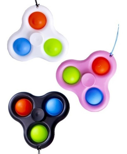 Imagen 7 de 7 de Pop It Combo Clasico + Llavero 3 Burbujas Original Importado