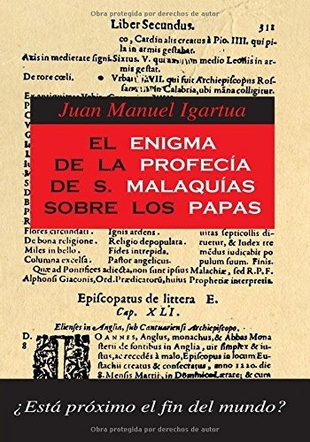 Libro El Enigma De La Profecia De S. Malaquias Sobre Lo Lcm9