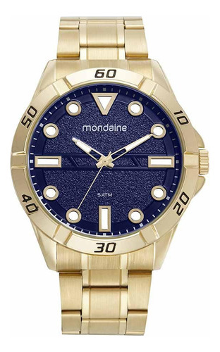 Relogio Mondaine Masculino 32558gpmvde2 Casual Dourado