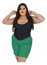Comprar Croped Corselet Corpete Plus Size Blusinha Moda Feminina 
