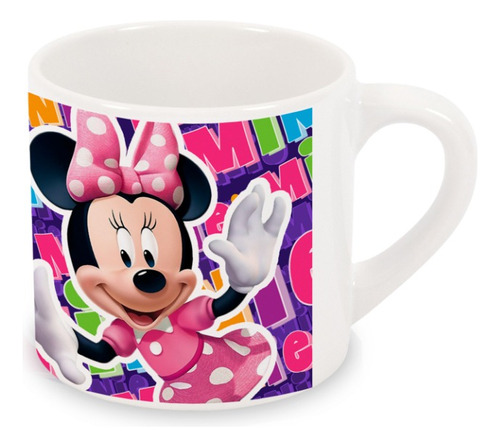 Taza Chica 6 Onzas Minney Mouse Modelo 1 Personalizable