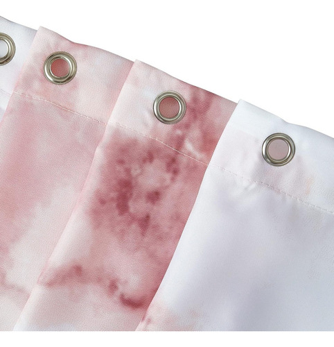 Cortina De Ducha De Mármol Rosa For Baño