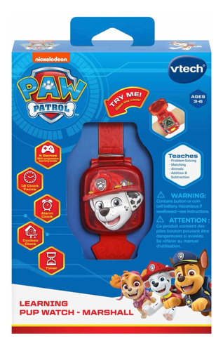 Reloj Vtech Paw Patrol Marshall